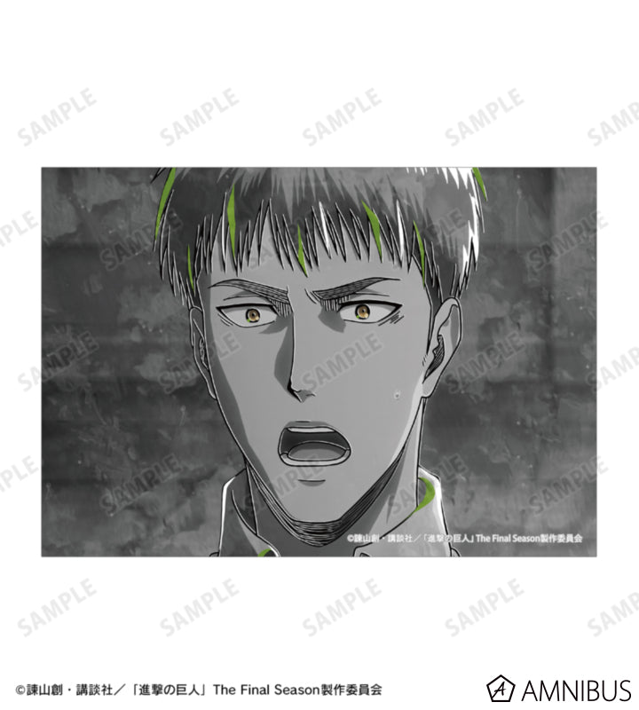 Attack on Titan Ani-Art BLACK LABEL Vol. 3 - Two-Piece Bromide Print Sets Jean Kirstein, official product view 2