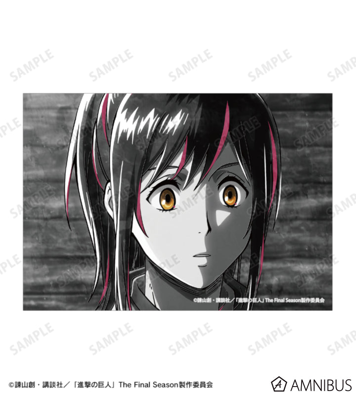 Attack on Titan Ani-Art BLACK LABEL Vol. 3 - Two-Piece Bromide Print Sets Sasha Braus, official product view 2