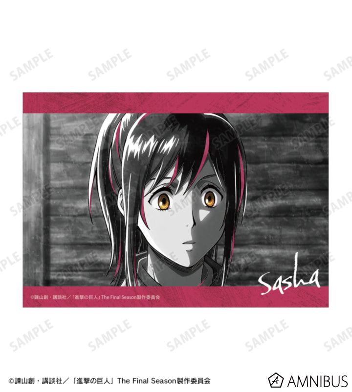 Attack on Titan Ani-Art BLACK LABEL Vol. 3 - Two-Piece Bromide Print Sets Sasha Braus, official product view 3