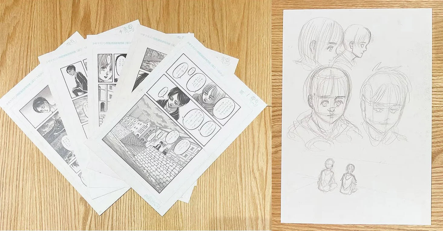 ATTACK ON TITAN ARTBOOK FLY - LIMITED EDITION + BONUS