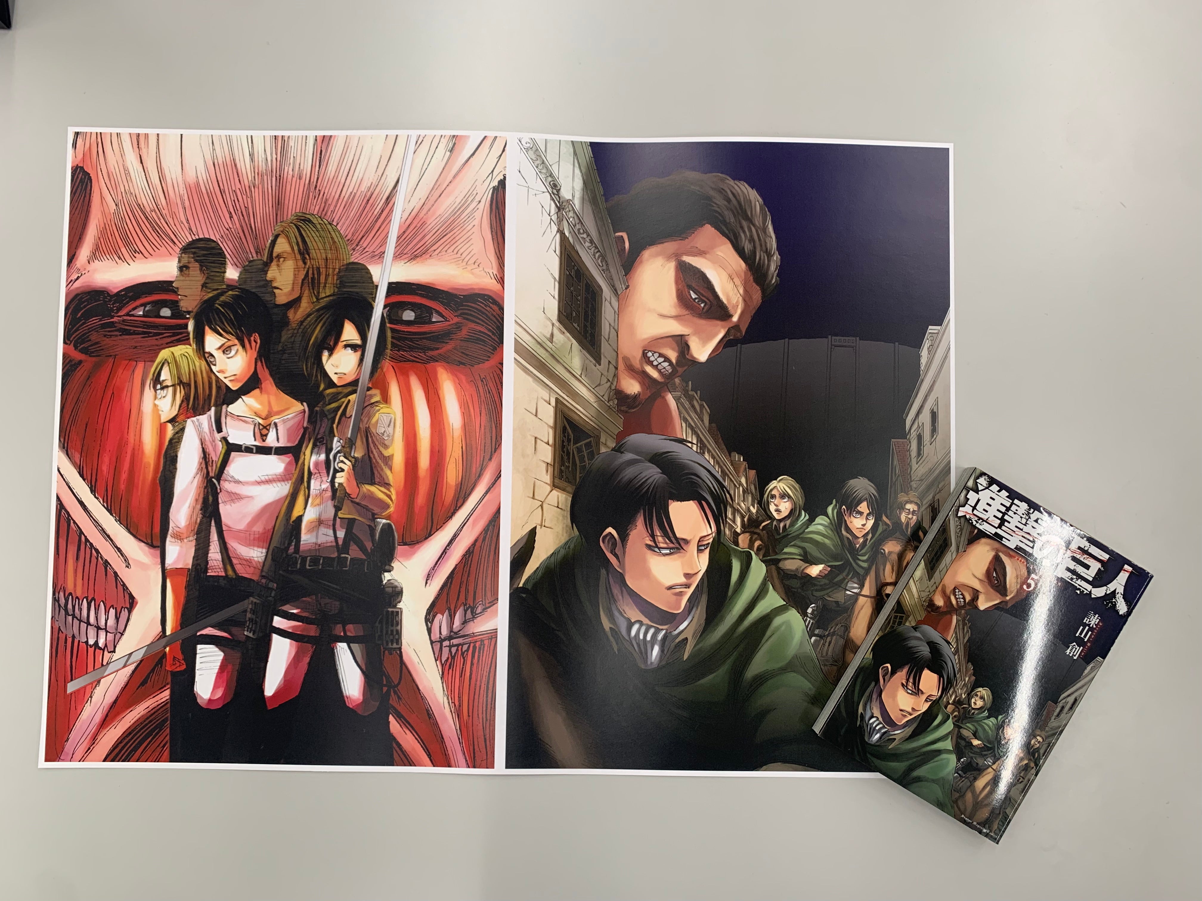ATTACK ON TITAN ARTBOOK FLY - LIMITED EDITION + BONUS