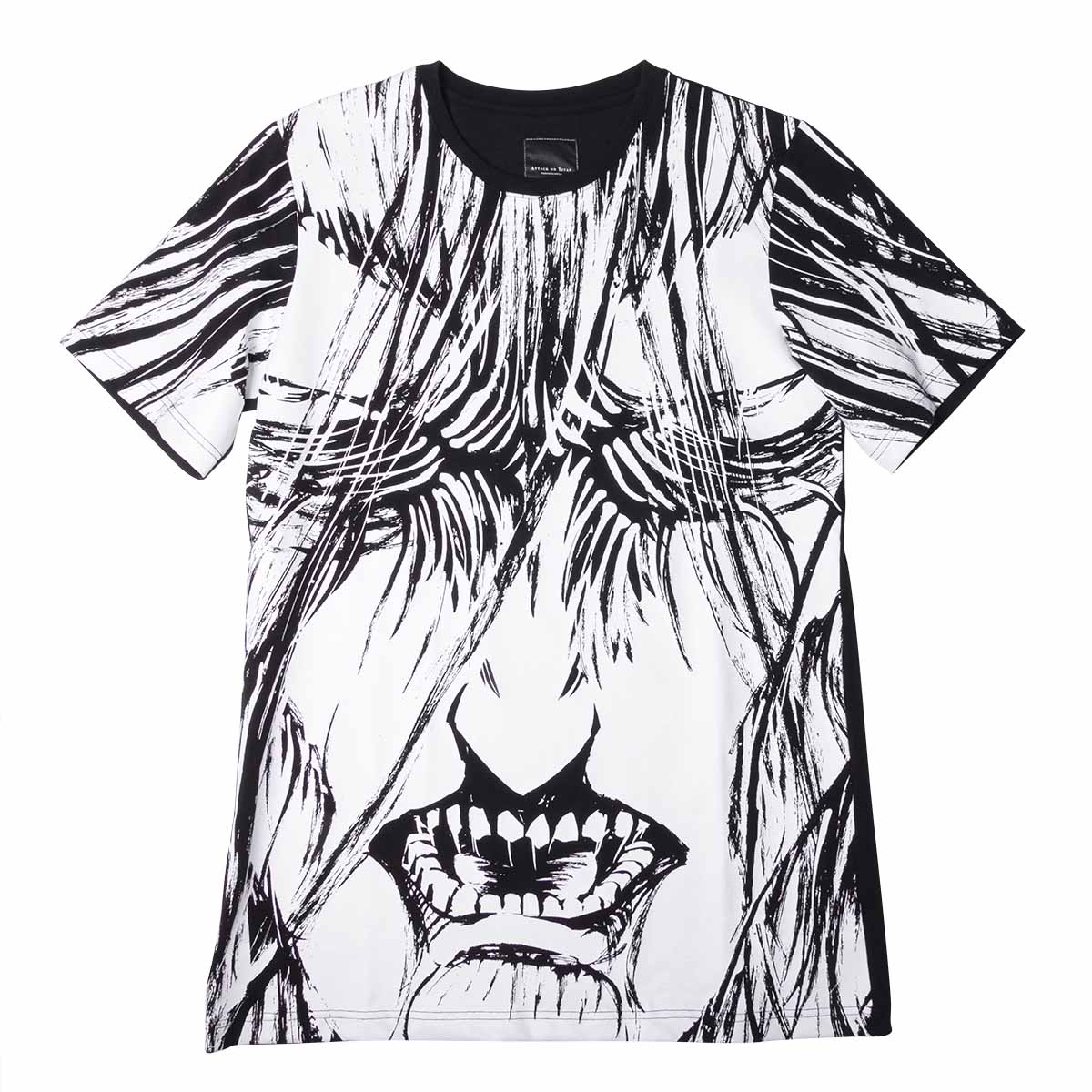 Attack on Titan Alternative Fear - Black T-Shirt Of Memory 01 Activation - product view
