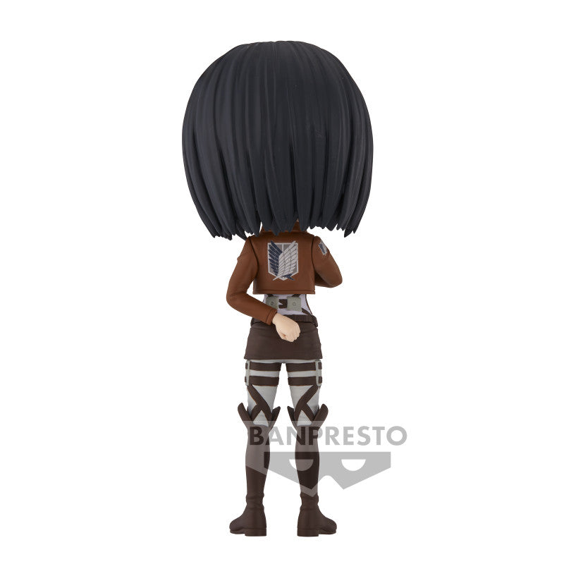 ATTACK ON TITAN FIGURE - QPOSKET - MIKASA ACKERMAN (A)