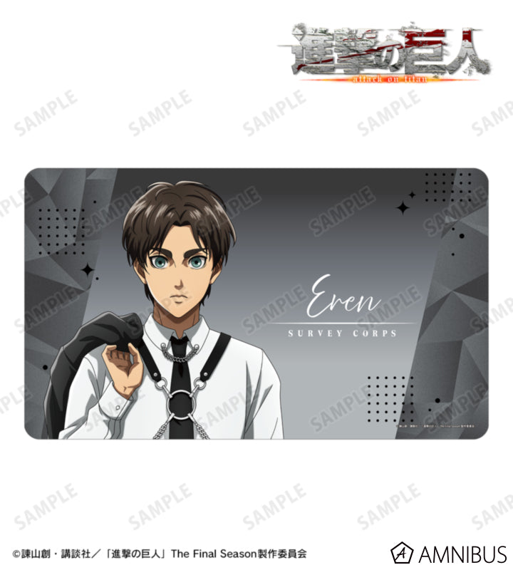 Attack on Titan Harness Style Ver. - Desk Mats Eren Yeager, official product view 1