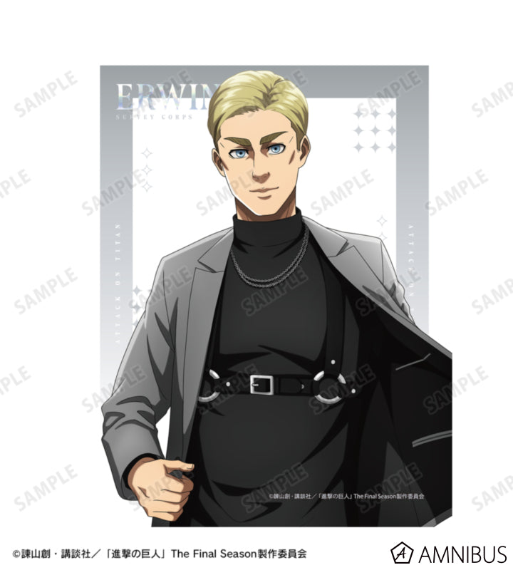 Attack on Titan Harness Style Ver. - F0 Canvas Boards Erwin Smith, official product view 2