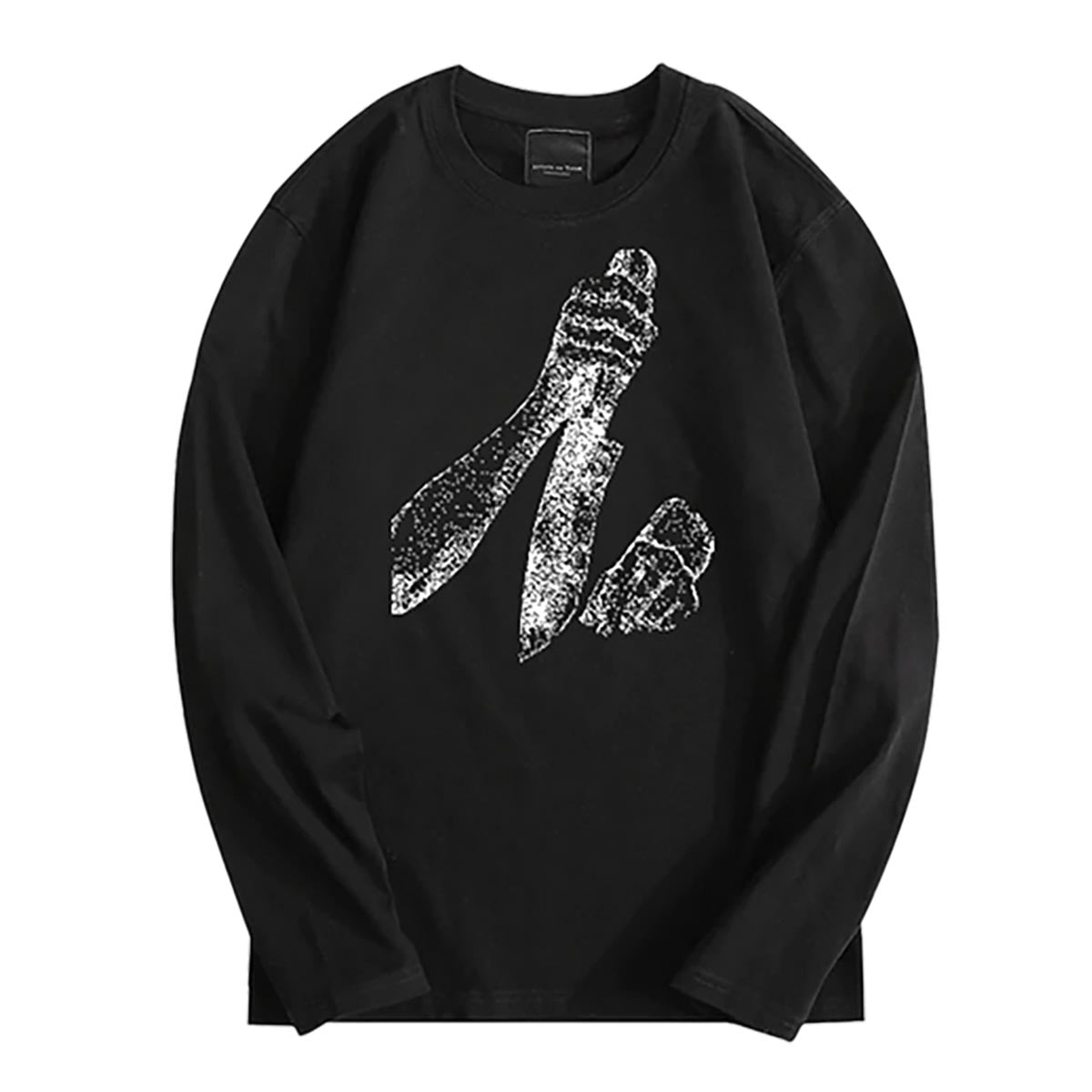 Attack on Titan Alternative Fear - Levi Ackerman Keep Fighting Long-Sleeve T-Shirt - product view