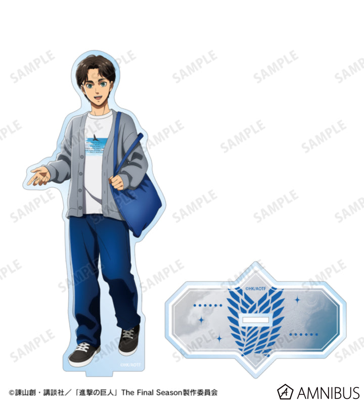 Attack on Titan Similar Look Ver. Vol. 2 - BIG Acrylic Stands Eren Yeager, official product view 2