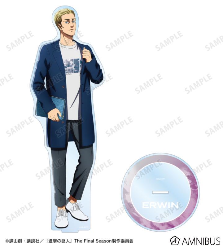 Attack on Titan Similar Look Ver. Vol. 2 - Extra Large Acrylic Stands Erwin Smith, official product view 2