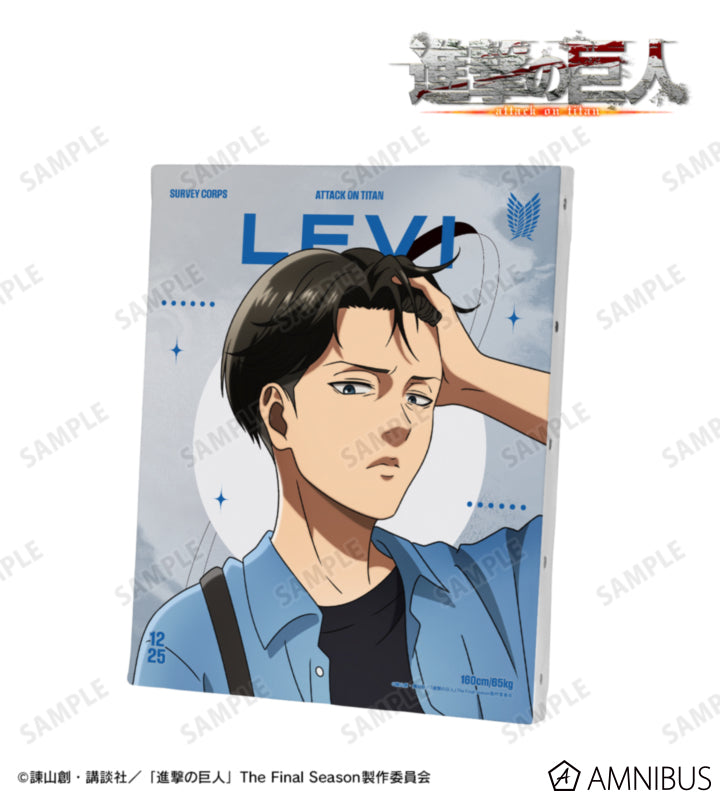 Attack on Titan Similar Look Ver. Vol. 2 - F3 Canvas Boards Levi Ackerman, official product view 1