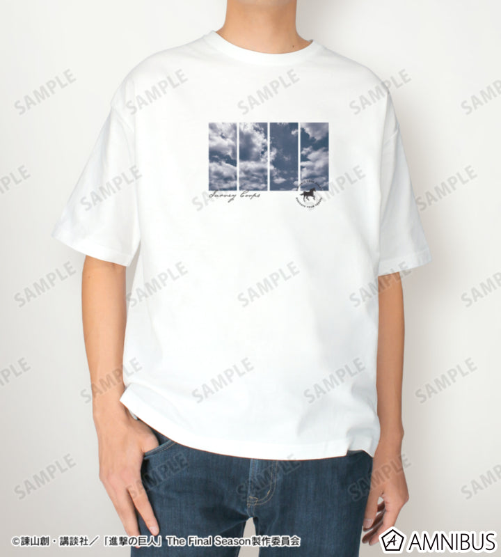 Attack on Titan Similar Look Ver. Vol. 2 - Replica BIG Silhouette Unisex T-Shirt Erwin Smith Erwin Smith, official product view 3