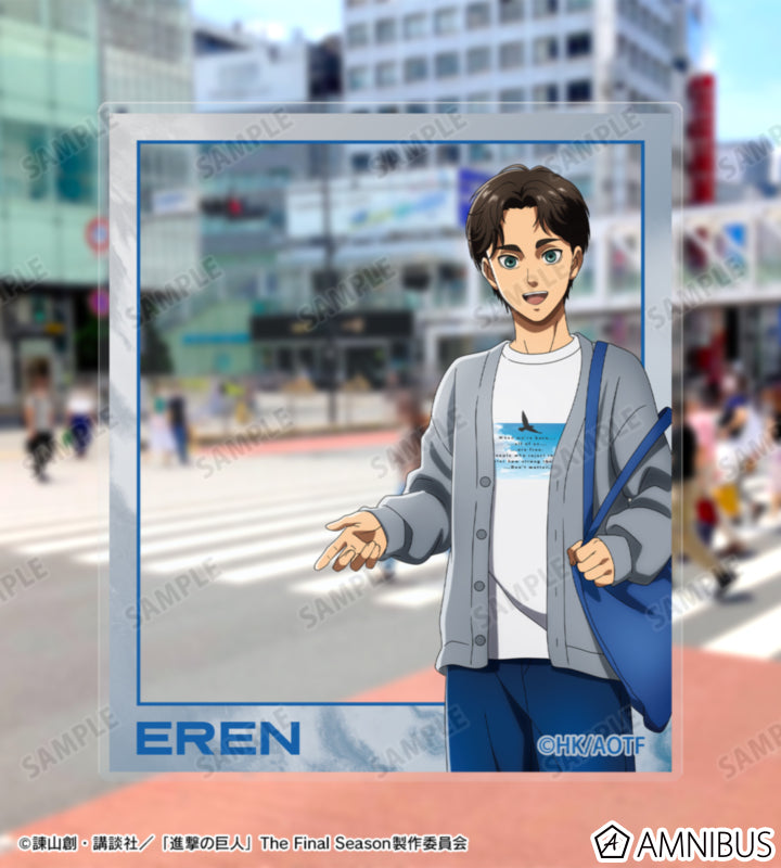 Attack on Titan Similar Look Ver. Vol. 2 - Two-Piece Acrylic Card Sets Eren Yeager, official product view 4