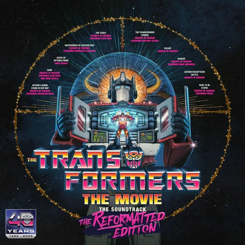 The Transformers: The Movie - Reformatted Tribute Edition Energon Pink Vinyl LP