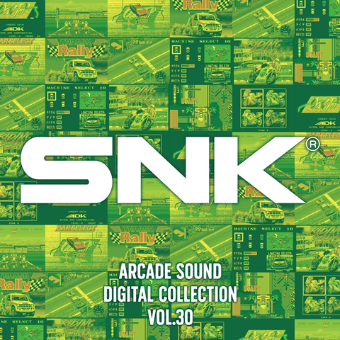 SNK Arcade Sound Digital Collection Vol.30 - Riding Hero, Thrash Rally & Over Top 2CD - cover