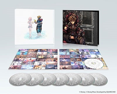 Kingdom Hearts III II.8 Unchained χ and Union χ Cross original soundtrack 8CD cover