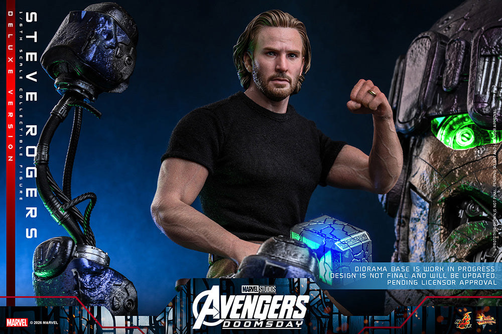 Avengers: Doomsday Movie Masterpiece Steve Rogers Deluxe Version 1/6 scale figure, official photo 1