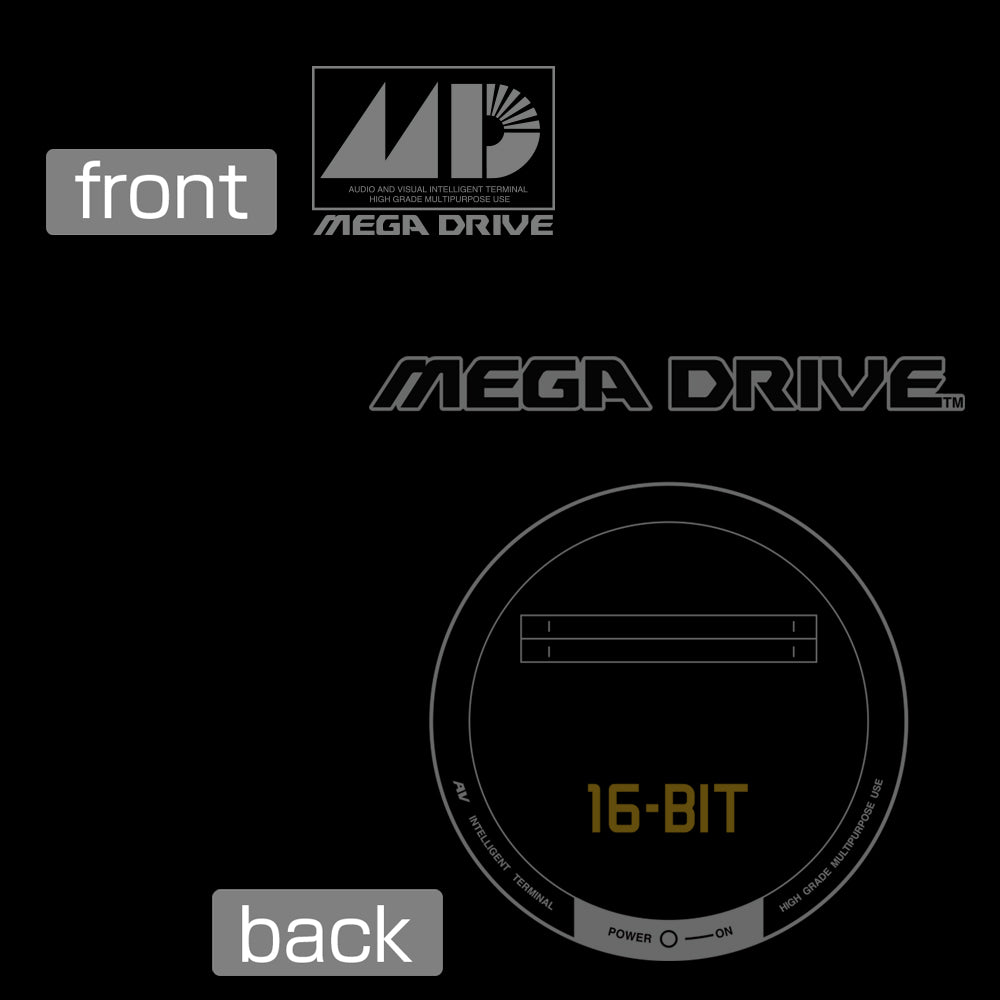 MEGA DRIVE HEAVYWEIGHT T-SHIRT SIZE: L