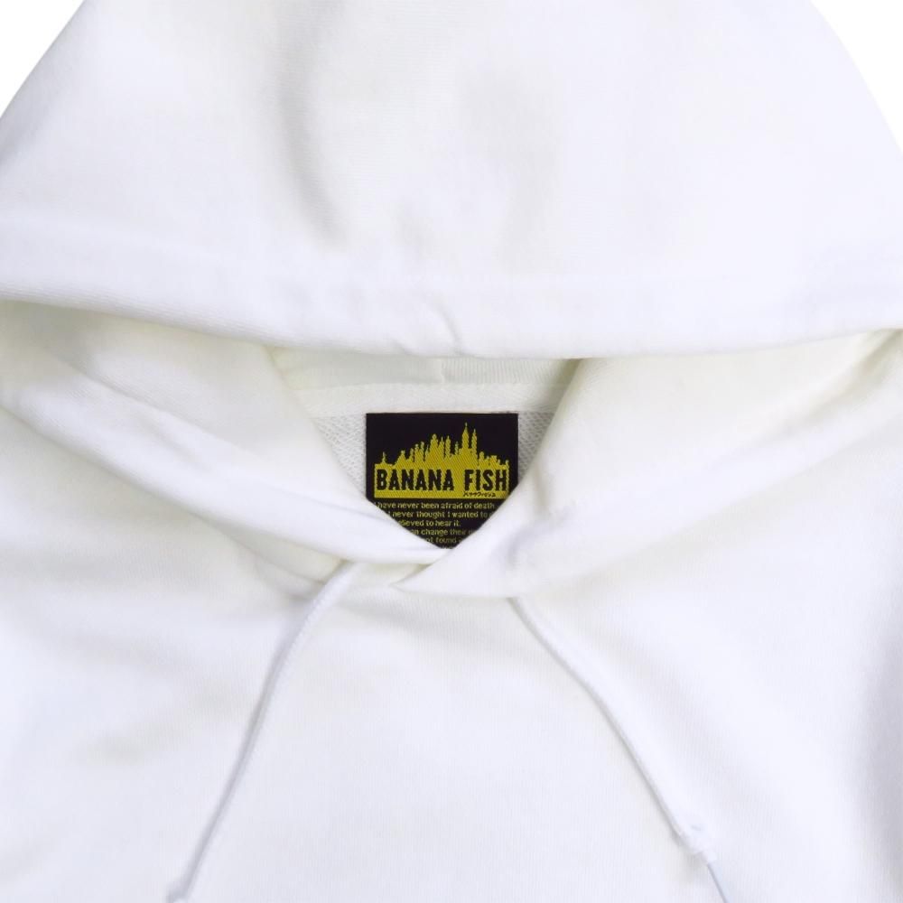 Banana Fish Rye Field Hoodie - Hood and original neck label detail