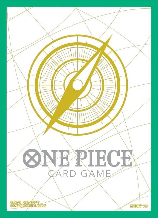 One Piece Card Game - Sleeves Set 5 - Standard Green One Piece Card Game - Sleeves Set 5 - Standard Green