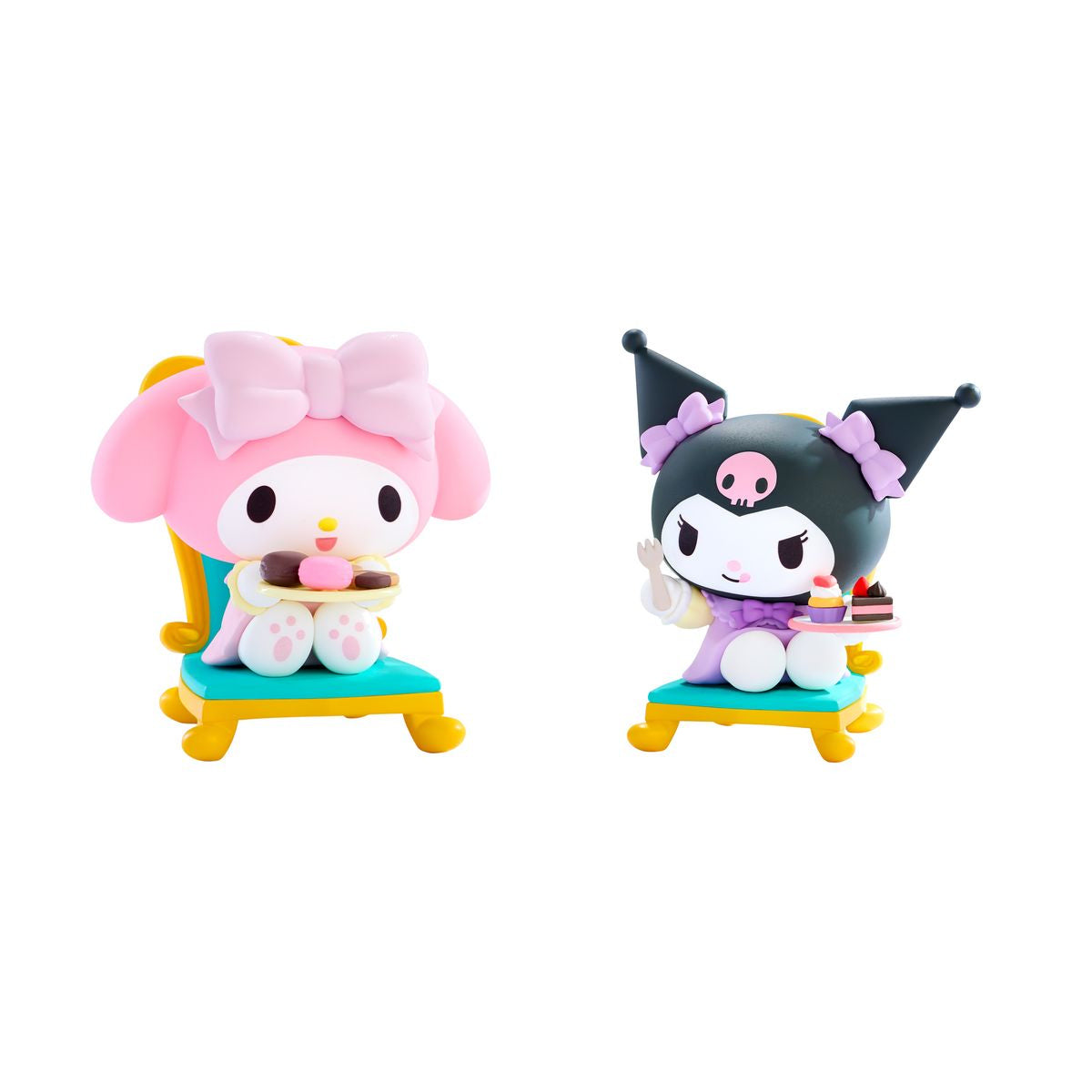 Complete Set — complete prize set on white background