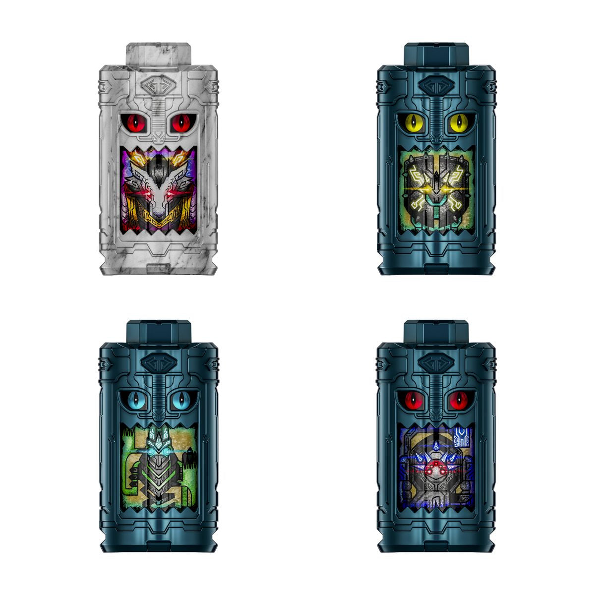 Complete Set — complete prize set on white background