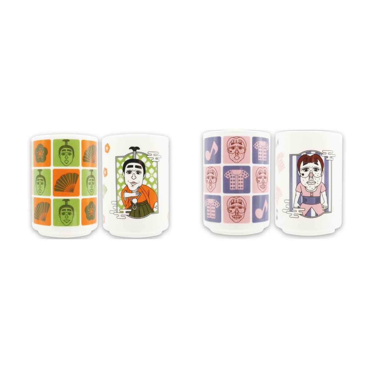 Complete Set — complete prize set on white background