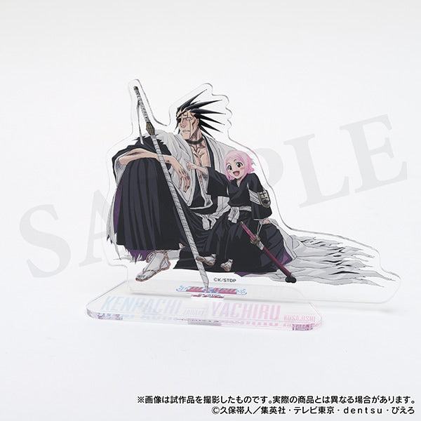 Bleach Anniversary Acrylic Stands (12 Types) – Kenpachi Zaraki & Yachiru Kusajishi – view 1