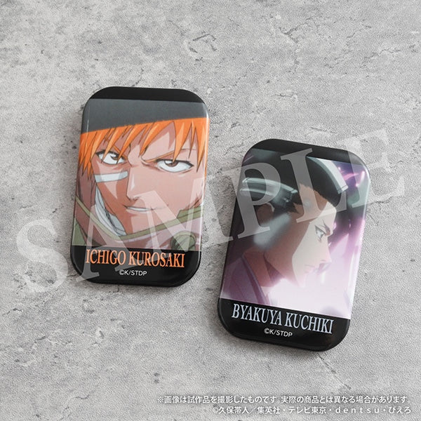 Bleach VS Badge Sets (7 Types) – Ichigo Kurosaki vs Byakuya Kuchiki – view 1