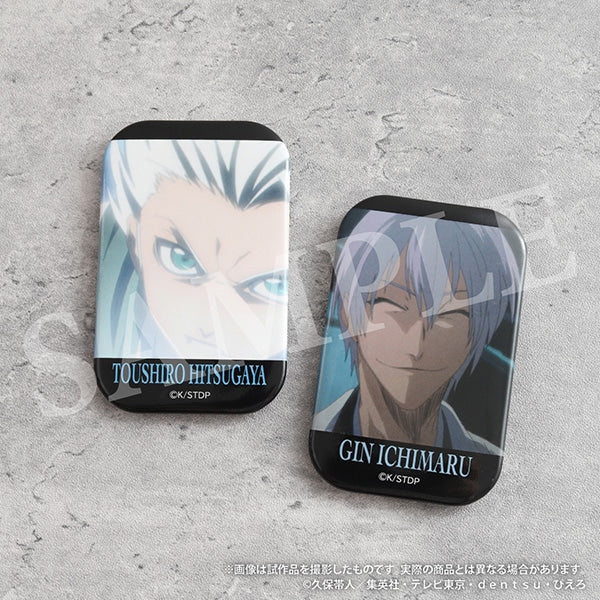 Bleach VS Badge Sets (7 Types) – Toshiro Hitsugaya vs Gin Ichimaru – view 1