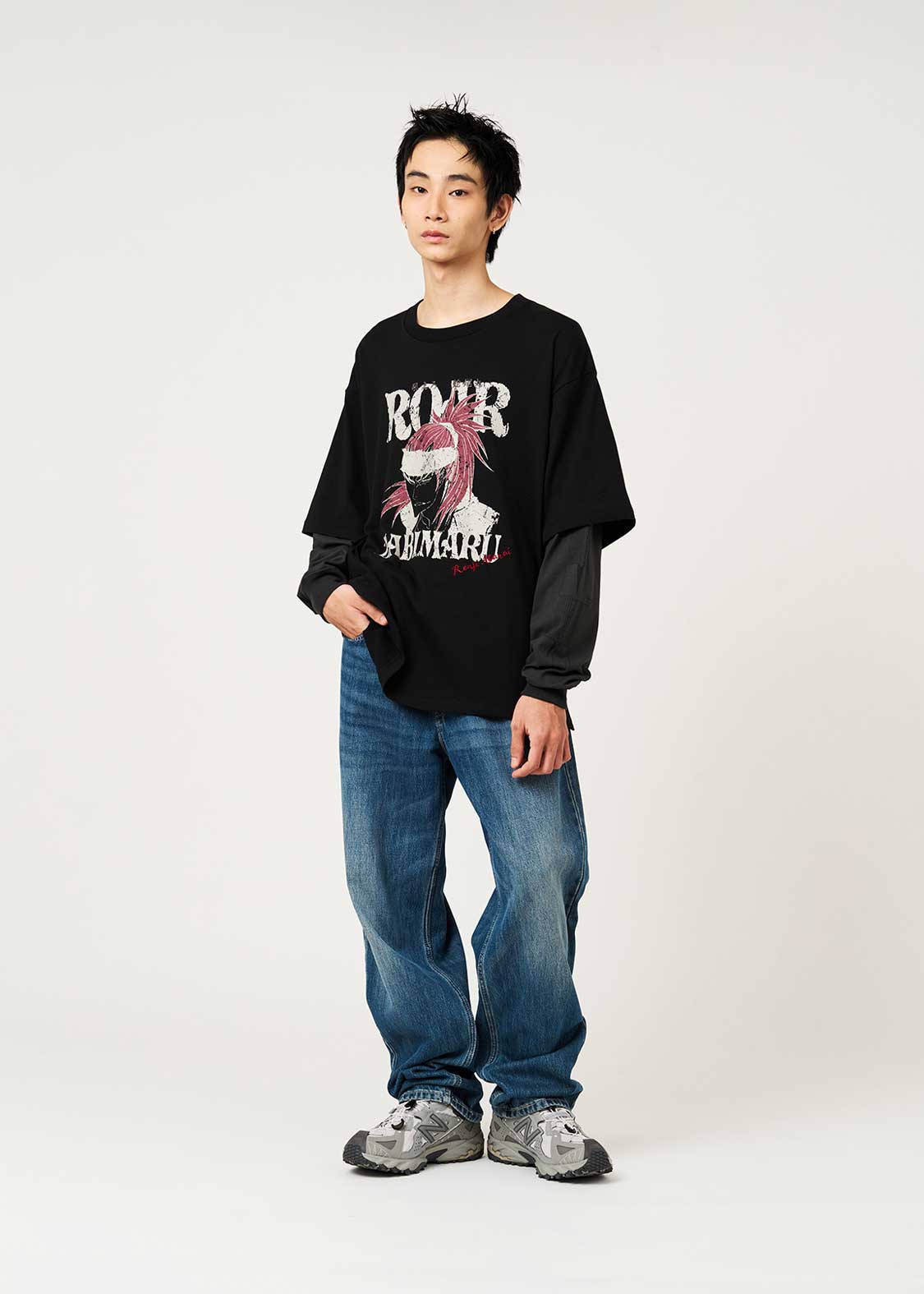 Bleach Graniph renji zabimaru layered long sleeve t shirt - view 8