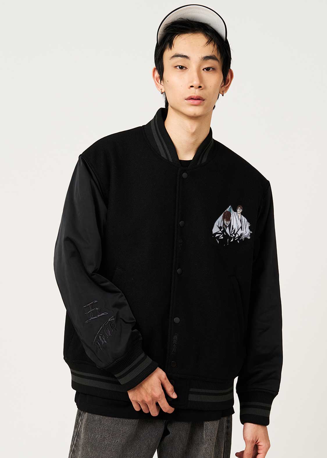 Bleach Graniph sosuke aizen kyoka suigetsu stadium jacket - view 6