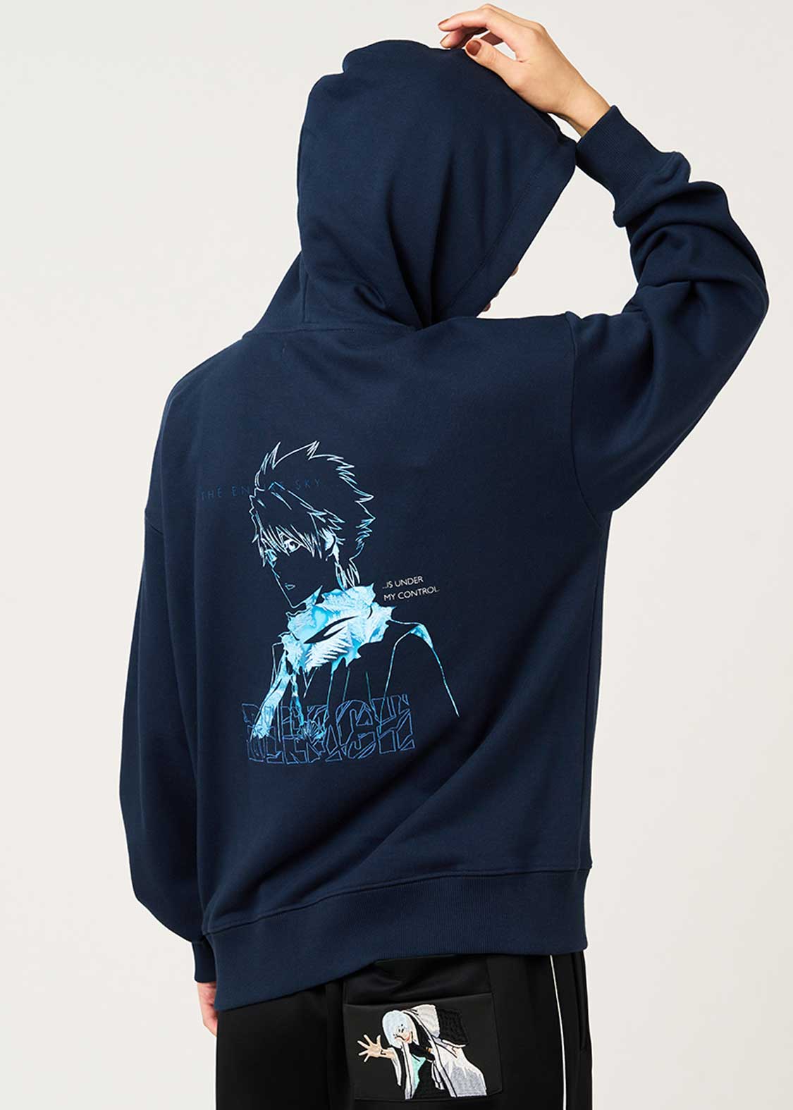Bleach Graniph toshiro hyorinmaru oversized hoodie - view 9