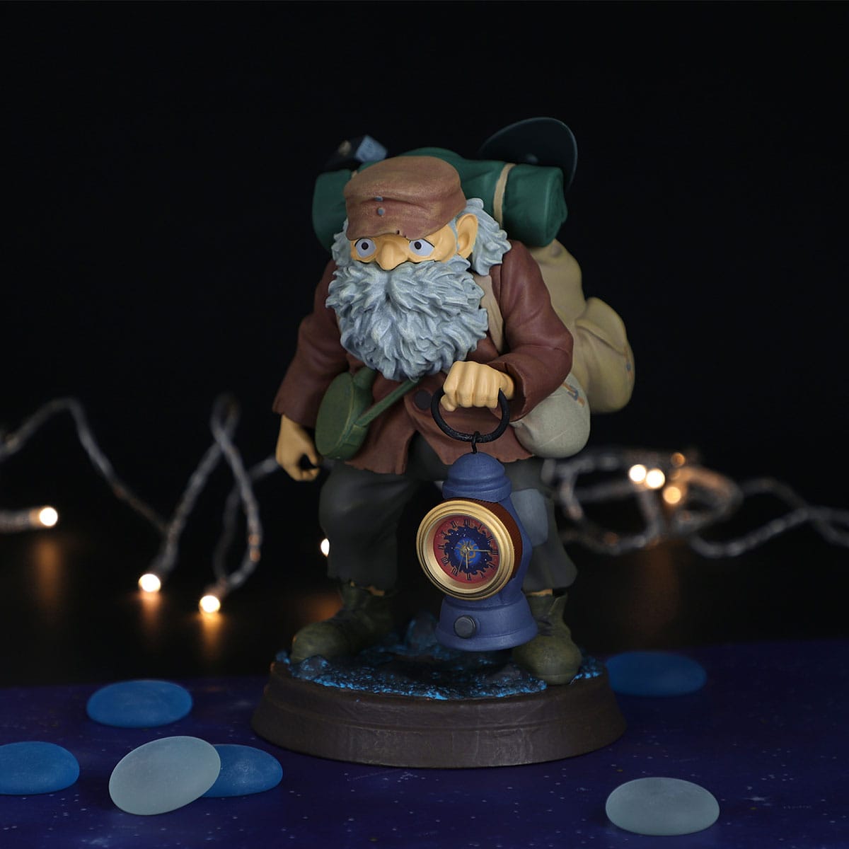 Castle in the Sky GBL Uncle Pom Lantern Desk Clock - official view 4