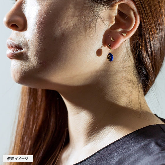 Castle in the Sky My Treasure Lapis Lazuli Single Earring - official view 5