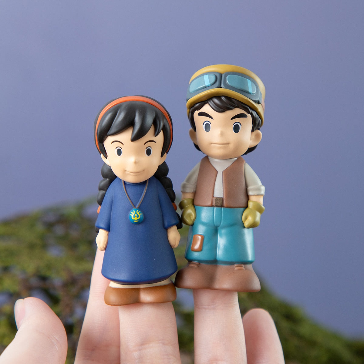 Castle in the Sky Soft Vinyl Finger Puppets (4 Types) - Sheeta - official view 10