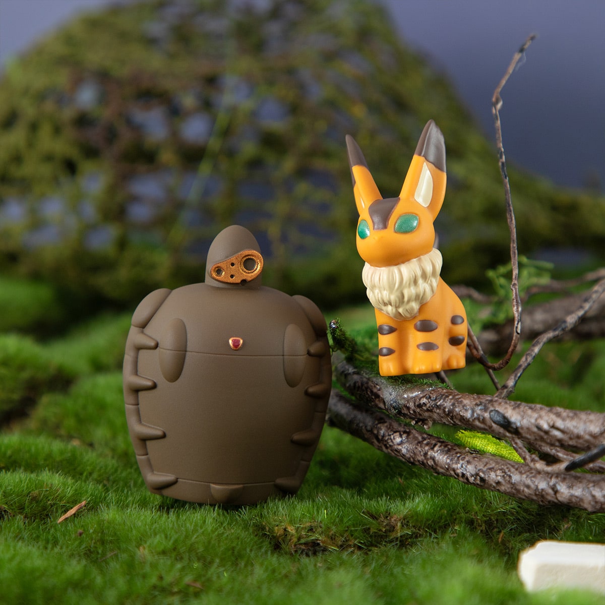 Castle in the Sky Soft Vinyl Finger Puppets (4 Types) - Robot Soldier - official view 19