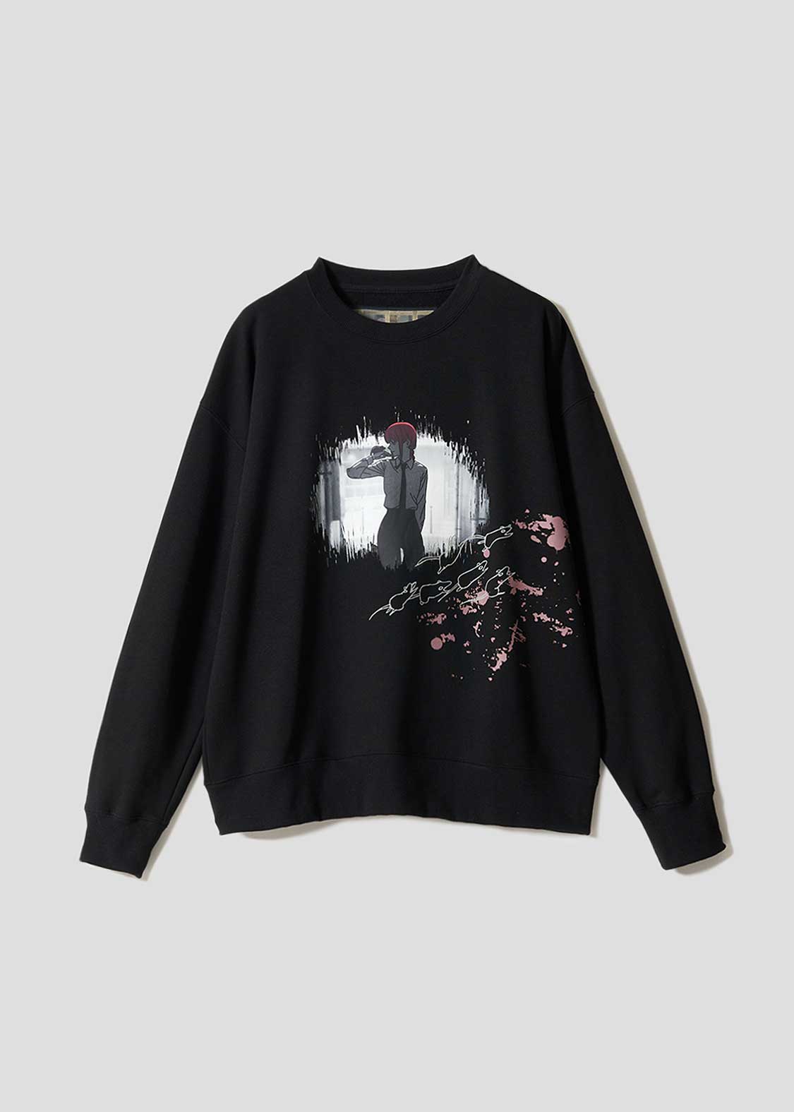Chainsaw Man Reze Arc The City Mouse or The Country Mouse - Big silhouette sweatshirt - official product view 1