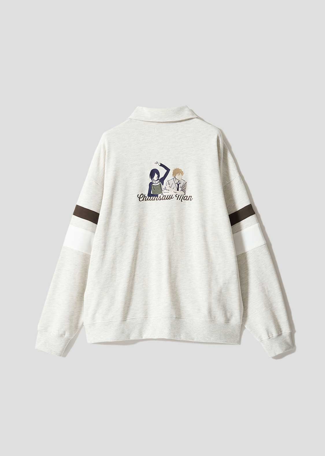 Chainsaw Man Reze Arc Crossroads - Fleece half zip sweatshirt - official product view 2