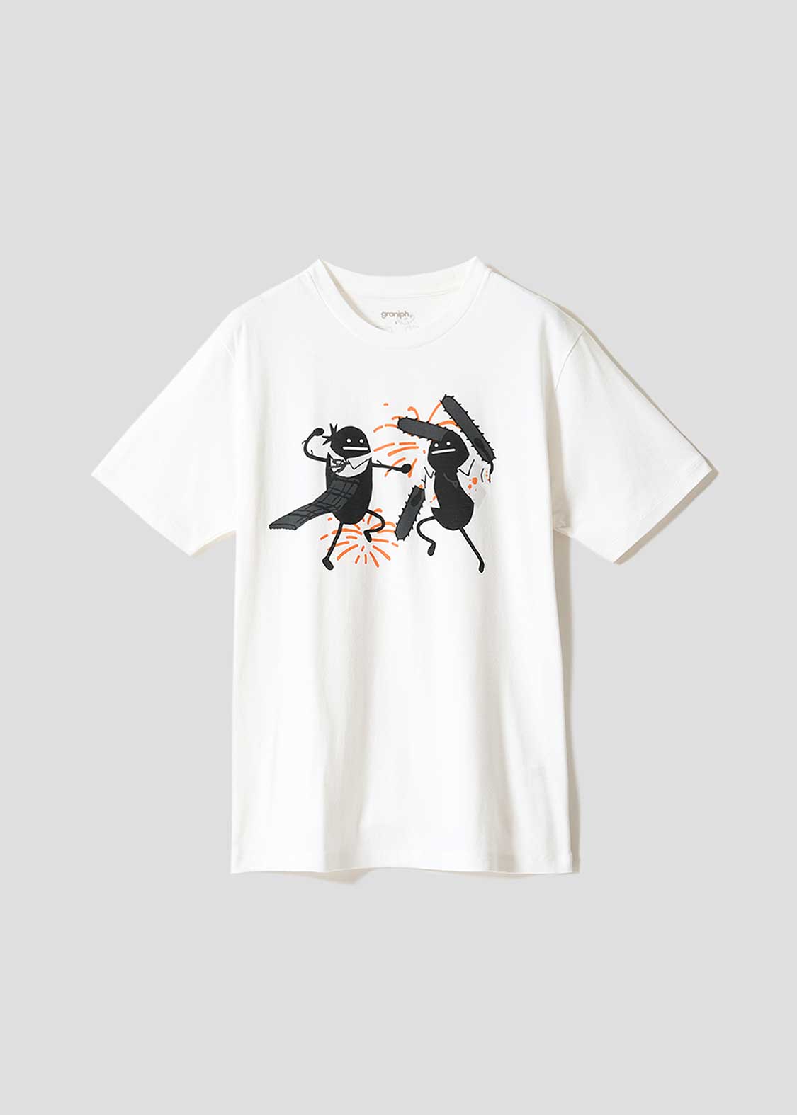 Chainsaw Man Reze Arc Chainsaw Shadow vs Bomb Shadow - T-shirt - official product view 1