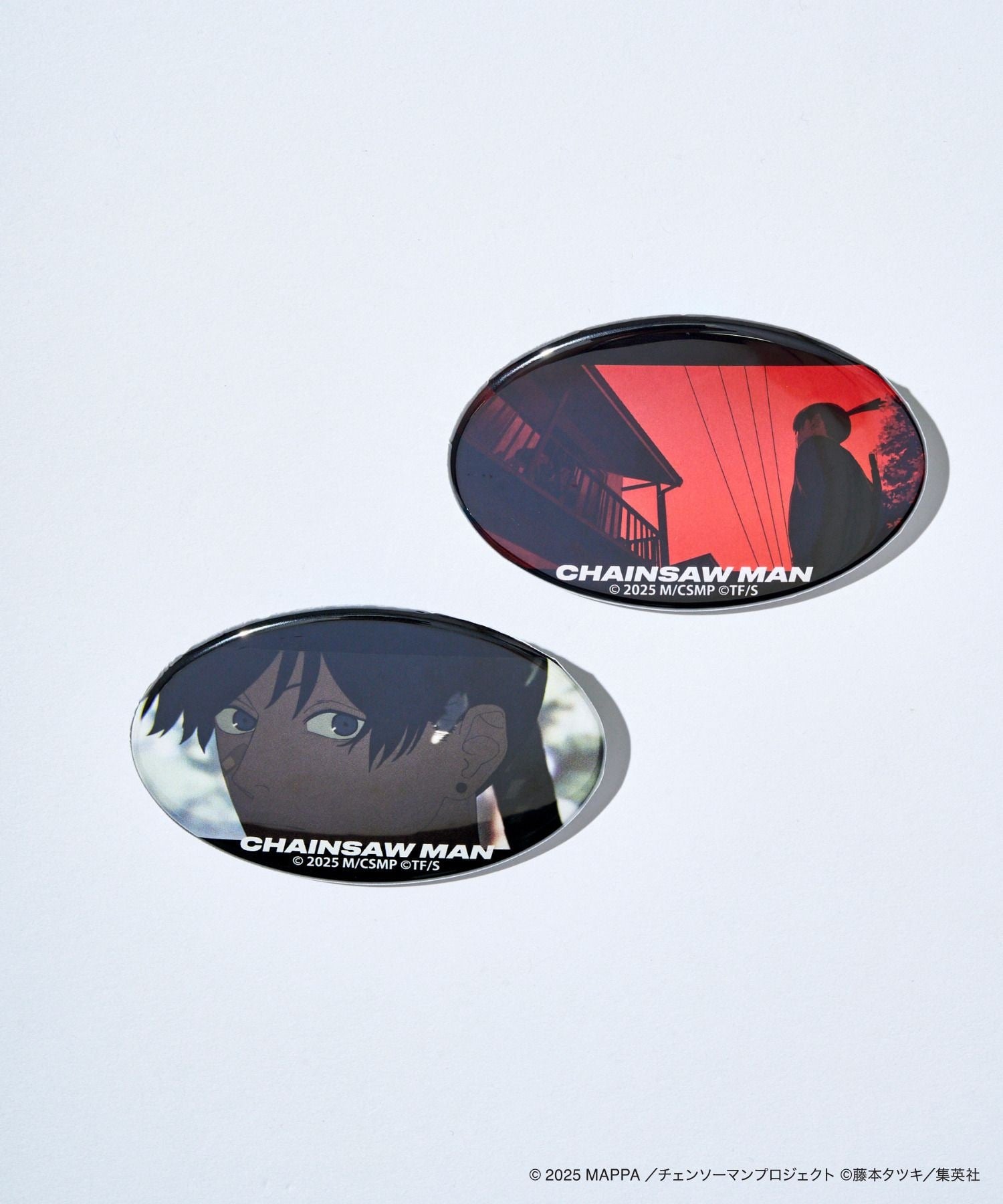 pianekoページ Chainsaw Man x Niko and - Aki Oval Badge Set – JumpIchiban
