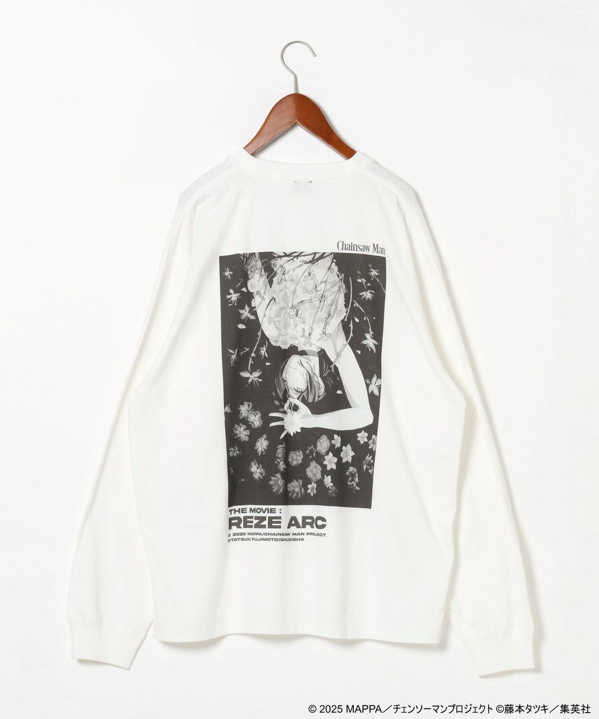 Reze Photo Print Long Sleeve T-Shirt - Off-White - detail 2