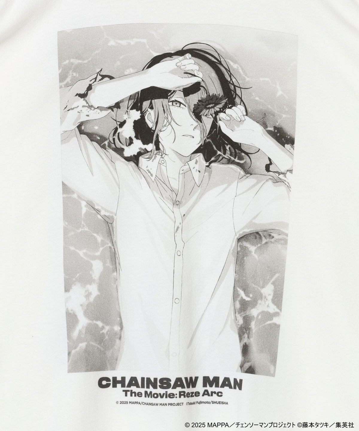 Reze Photo Print Long Sleeve T-Shirt - Off-White - detail 8