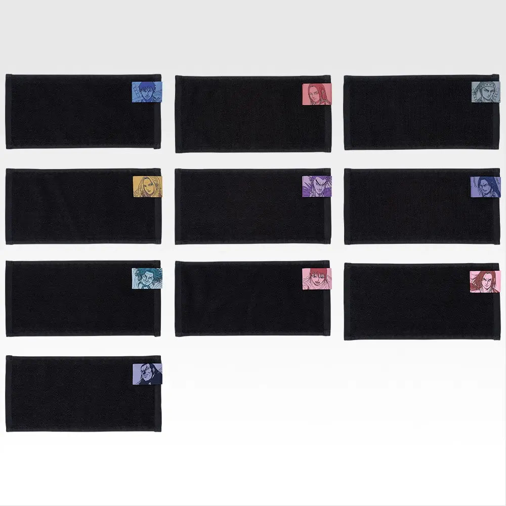 Ichiban Kuji Spring and Autumn Warring States War Kingdom The Animation: The Future Of Qin - F Prize Half Towel Complete Set of 10 Types