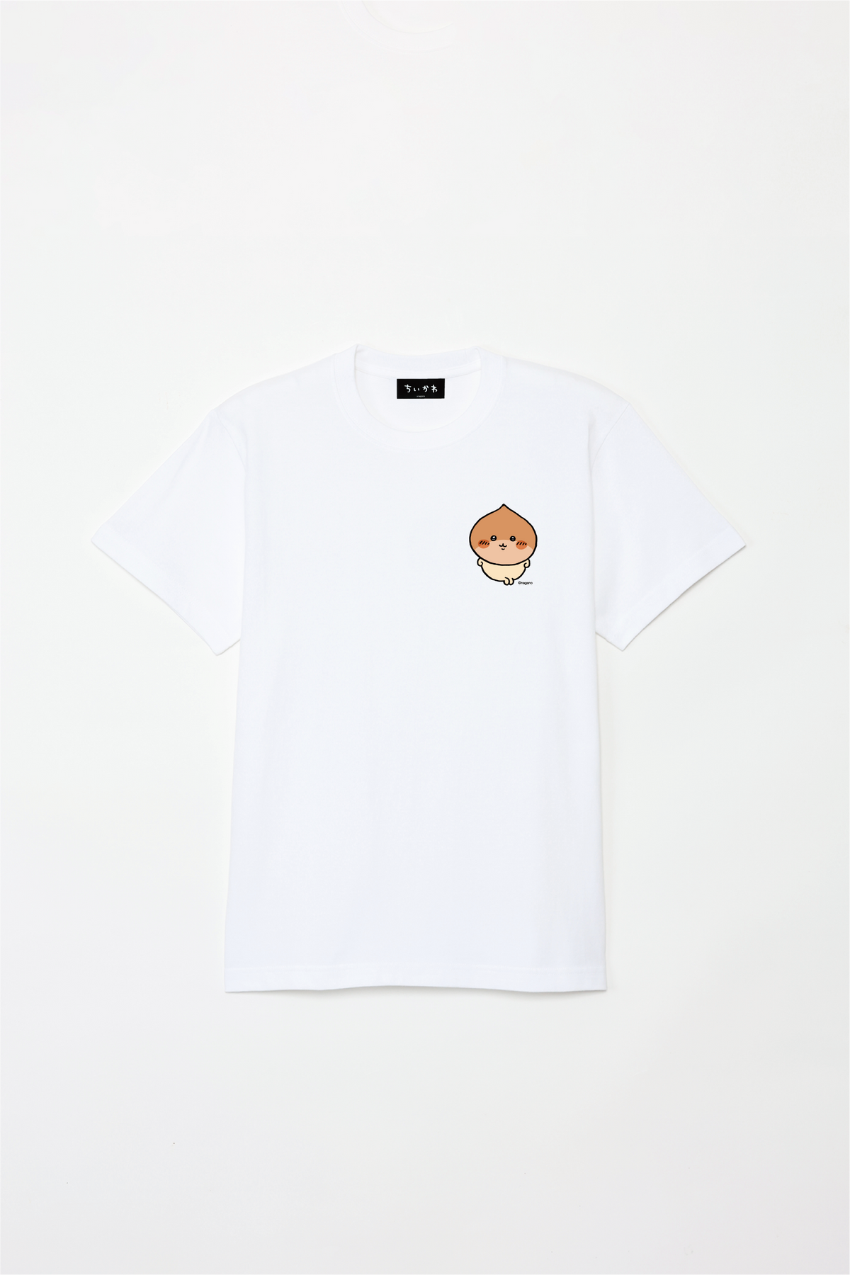Chiikawa Halloween 2025 Kurimanju T-Shirt in White, official product view 4