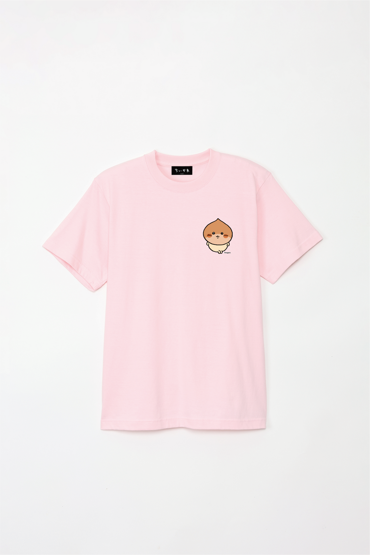 Chiikawa Halloween 2025 Kurimanju T-Shirt in Baby Pink, official product view 10