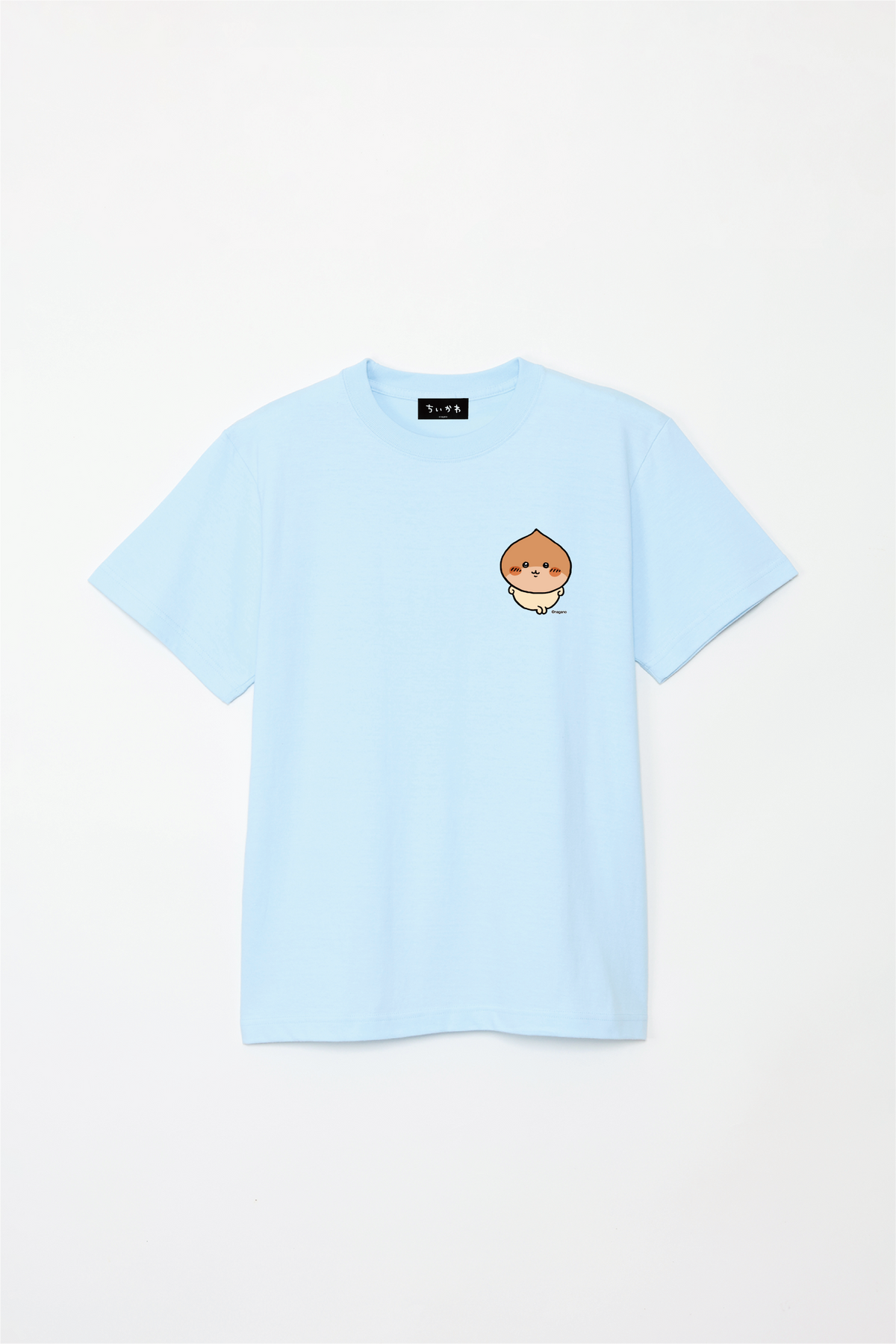 Chiikawa Halloween 2025 Kurimanju T-Shirt in Light Blue, official product view 12
