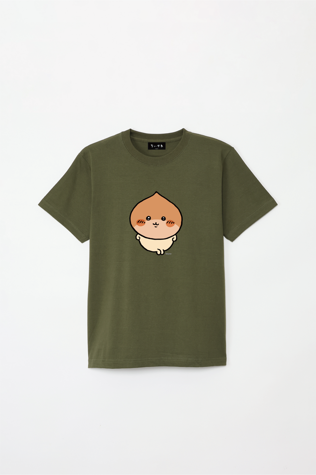 Chiikawa Halloween 2025 Kurimanju T-Shirt in City Green, official product view 17