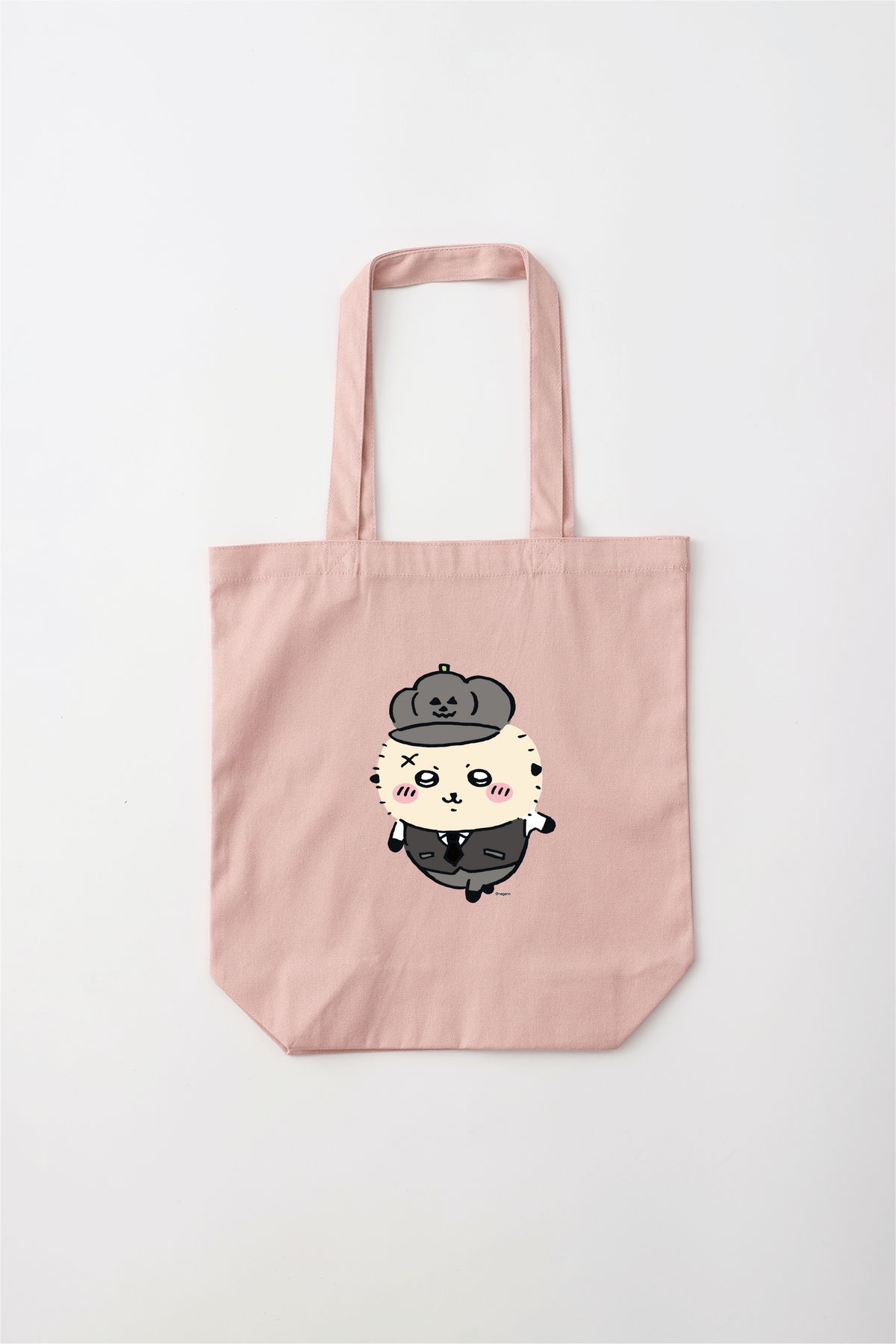 Chiikawa Halloween 2025 Rakko Tote Bag M in Off Pink, official product view 6