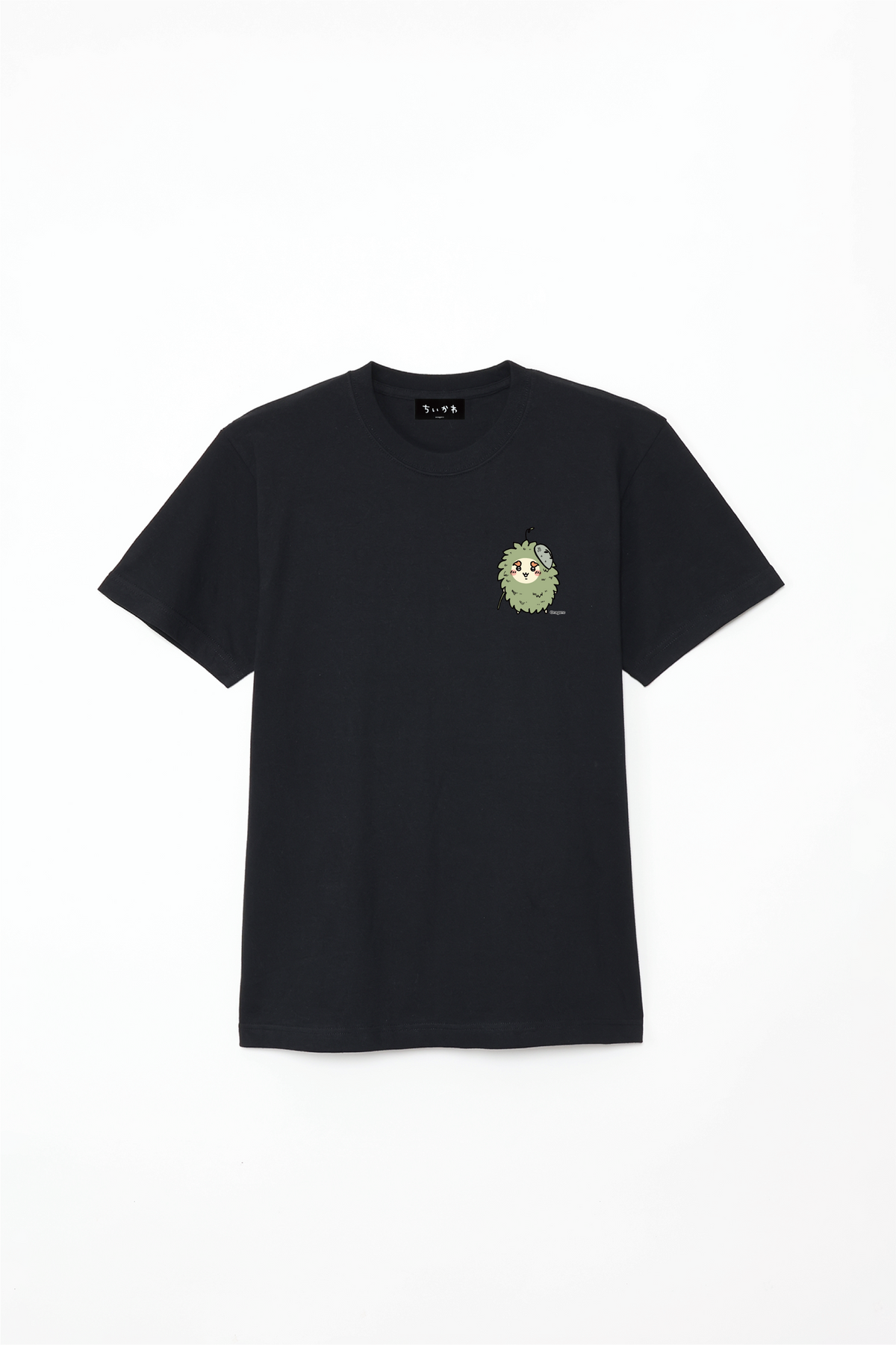 Chiikawa Halloween 2025 Shisa T-Shirt in Black, official product view 2