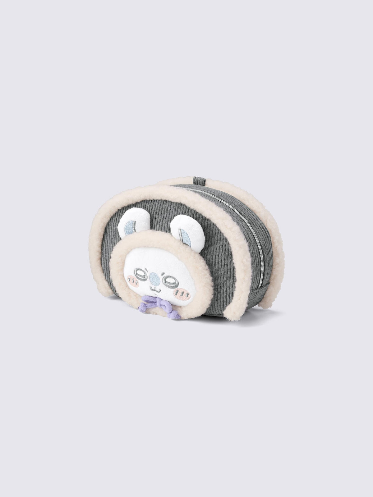 Chiikawa Snow Day Corduroy Igloo Pouch — official product photograph