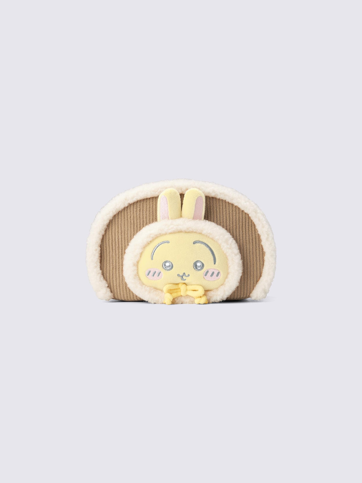 Chiikawa Snow Day Corduroy Igloo Pouch — official product photograph